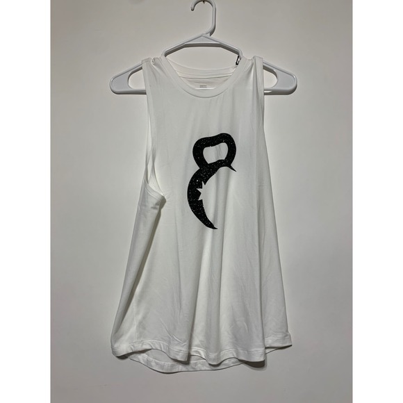 ZYIA Tops - Zyia Women Size S White Kettle Moon Tank